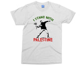 Stand With PALESTINE T-shirt, Free Palestine Shirt, Save Gaza Freedom, Riot Protest, Stop Israeli Occupation, Unisex Tee Top All Sizes